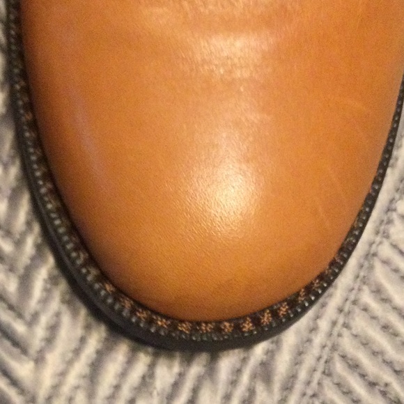 Ralph Lauren 6.5 brown leather boots for women - Picture 6 of 8